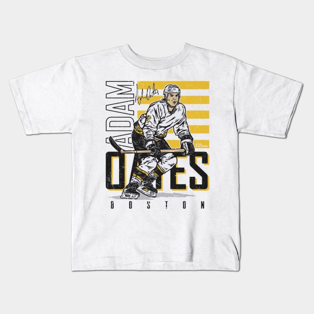 Adam Oates Boston Homage Kids T-Shirt by lavonneroberson